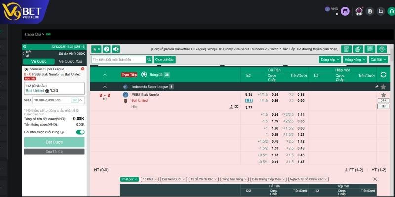 Hướng dẫn cách đọc kèo Châu Âu