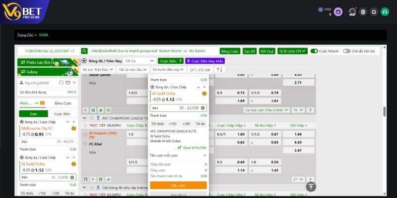 Hướng dẫn chơi kèo chấp 1/4