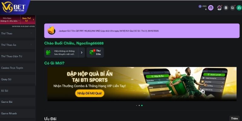 Lợi ích khi đăng nhập V9BET thường xuyên